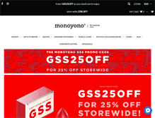 Tablet Screenshot of monoyono.com